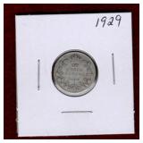 CANADA 1929 SILVER DIME