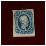 CONFEDERATE STATES 1863 JEFFERSON DAVIS STAMP