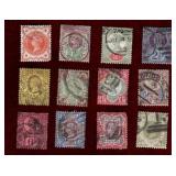 GREAT BRITAIN USED 1887-92 QV STAMP SET