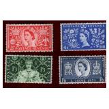 GREAT BRITAIN MNH QEII STAMP SET SCOTT # 313-316