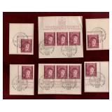 POLAND 1943 GERMANY OCC. CANCELLED MINI SHEET