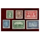 CANADA 1935 MNH KGV SILVER JUBILLE STAMP SET