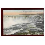 VINTAGE POSTCARD HORSESHOE FALLS NIAGARA ON