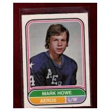 MARK HOWE 1975-76 OPC WHA ROOKIE HOCKEY CARD