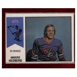 ANDERS HEDBERG 74-75 OPC WHA ROOKIE HOCKEY