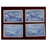 CANADA MLH SET SPECIAL DELIVERY AIRMAIL STAMPS