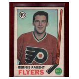 BERNIE PARENT 1969-70 OPC HOCKEY CARD W/STAMP