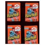 1990 DONRUSS BASEBALL 4 UNOPENED PACKS