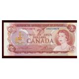 CANADA 1974 $2 BANKNOTE BC-47a