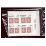 CANADA MNH PLATE BLK CS 30 CENT CAPEX 78 STAMPS