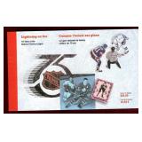 CANADA COMPLETE BKLT 3 DIFF PANES NHL STAMPS