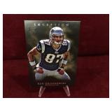 2011 TOPPS INCEPTION ROB GRONKOWSKI 2ND YEAR