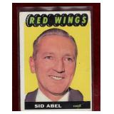 SID ABEL 1965-66 OPCHOCKEY CARD