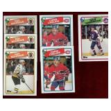 1988-89 TOPPS 6 HALL OF FAMER HOCKEY CARDS