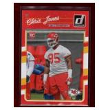 CHRIS DAVIS 2016 DONRUSS ROOKIE FOOTBALL CARD
