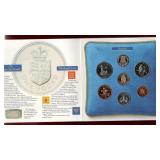 UNITED KINGDOM 1988 UNCIRCULATED COIN SET