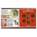 UNITED KINGDOM 1985 UNCIRCULATED COIN SET
