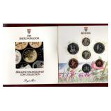 UNITED KINGDOM 1989 UNCIRCULATED COIN SET