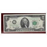 USA 1976 $2 BANKNOTE AU