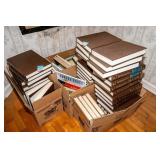 4 Boxes of Books including Britannica Encyclopedia