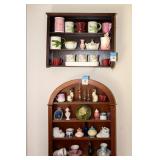 2 Display Cabinets With Collectibles