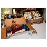 3 Boxes Misc. Collectibles of Glassware,