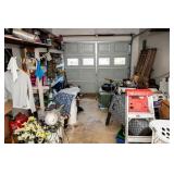 Garage Contents minus Washer and Dryer