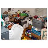 Storage Room at End of Hall on Right Contents