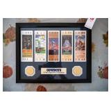 Collectible Framed Highlands Mint Dallas Cowboys
