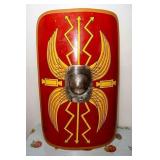Roman Scutum Shield with Brass Umbo