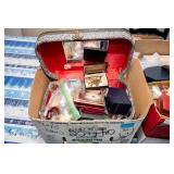 Jewelry Lot with Costume Jewelry and Watches