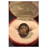 Vintage Smokey Quartz Ring