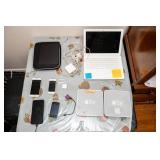 Apple Laptop, Phones, ipad and Motorola Phone