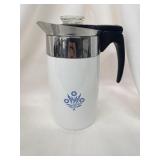Complete Corning Coffee Pot