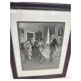 Vintage Picture  with frame