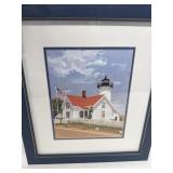 Lighthouse Picture With Frame