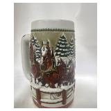 Vintage Budweiser Holiday Stein