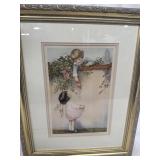 Vintage Picture With Frame