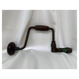 Vintage Hand Brace Woodworking Drill