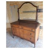 MCM Dresser With Mirror