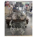 Wrought Iron Peacock Chair