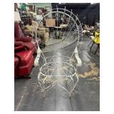 Wrought Iron Peacock Chair