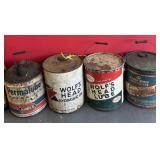 advertisement Oil Cans
