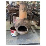 Terracotta Chiminea