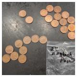 Lot Of 24 English Coins