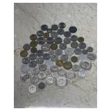 Lot Of Vintage French Coins