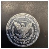 Reader's Digest Sweepstakes 25th Anniversary Coin