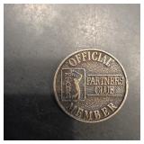 Brass PGA Tour Partners Club Ball Marker
