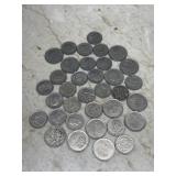 Lot Of Spanish Coins
