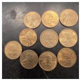 Lot Of Sacagawea Dollar coin's
